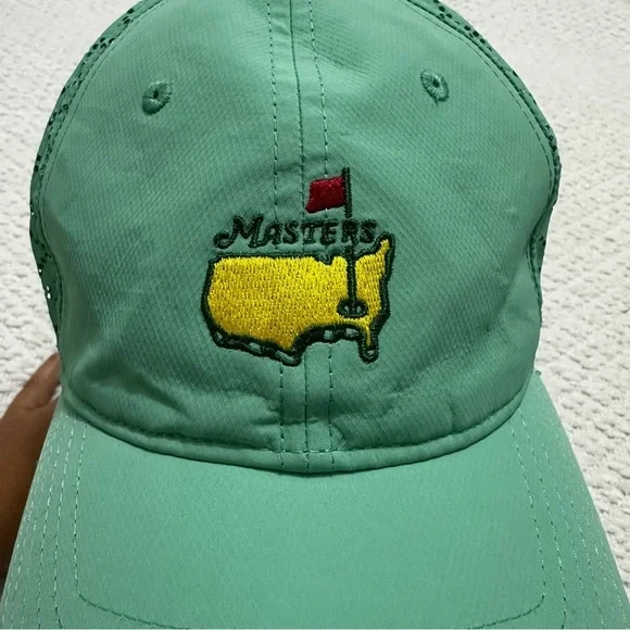 Masters American Needle Perforated Pattern Cap Women’s Adjustable - Picture 2 of 10